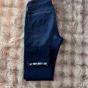 Frame Denim Dark Blue Skinny Jeans